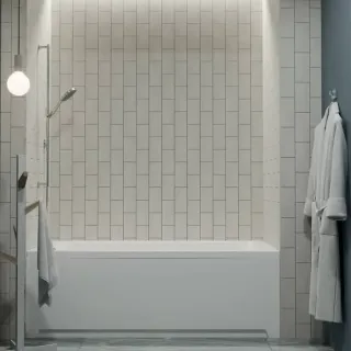 Акриловая ванна 1ACReal Тори Щ0000044549 150x70 см на Х-каркасе белый